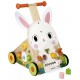 Chariot trotteur lapin multi-activites en bois - janod-lilojouets-questembert-muzillac-morbihan