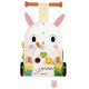 Chariot trotteur lapin multi-activites en bois - janod-lilojouets-questembert-muzillac-morbihan