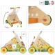 Chariot trotteur lapin multi-activites en bois - janod-lilojouets-questembert-muzillac-morbihan