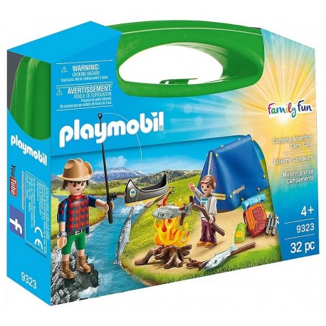 9323 VALISETTE CAMPEURS - PLAYMOBIL FAMILY FUN-LiloJouets-Questembert-Muzillac-Morbihan