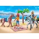 71470 amelia et ben avec chevaux - starter pack playmobil horses of waterfall-lilojouets-questembert-muzillac-morbihan