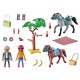 71470 amelia et ben avec chevaux - starter pack playmobil horses of waterfall-lilojouets-questembert-muzillac-morbihan