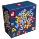 Pack 52 lettres magnetiques - gamme splash janod-lilojouets-questembert-muzillac-morbihan
