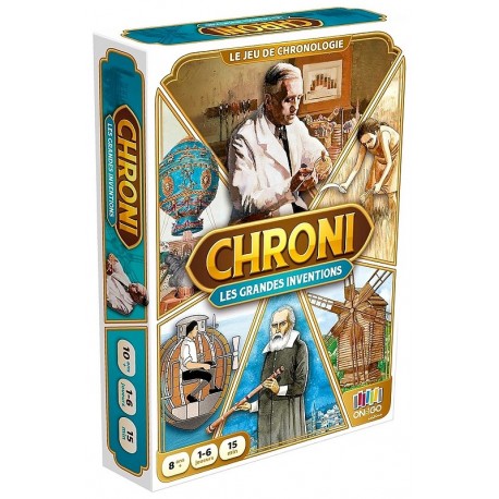 JEU CHRONI - LES GRANDES INVENTIONS - V2023-LiloJouets-Questembert-Muzillac-Morbihan