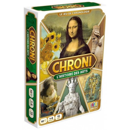JEU CHRONI L'HISTOIRE DES ARTS - V2023-LiloJouets-Questembert-Muzillac-Morbihan