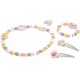 Pack bijoux - lena la licorne - bage barrettes collier et bracelets - janod-lilojouets-questembert-muzillac-morbihan
