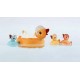 Canard pour le bain - maman canard et ses canetons aimantes-lilojouets-questembert-muzillac-morbihan