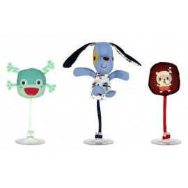 PACK 3 PERSONNAGES DE BAIN A VENTOUSE - CHIEN JULES ET SES AMIS - LILLIPUTIENS-LiloJouets-Questembert-Muzillac-Morbihan