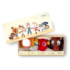 PACK DECOUVERTES SENSORIELLES - JACK LE LION - 3 ACCESSOIRES AVEC BOITE 