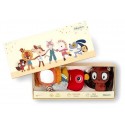 PACK DECOUVERTES SENSORIELLES - JACK LE LION - 3 ACCESSOIRES AVEC BOITE 