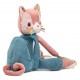 Sac a dos doux jeanne le chat - lilliputiens-lilojouets-questembert-muzillac-morbihan