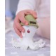 Bonnie la pieuvre vert kaki - jouet de dentition sonore-lilojouets-questembert-muzillac-morbihan