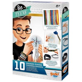 KIT 10 BRACELETS D'AMITIE GARCONS - BE TEENS-LiloJouets-Questembert-Muzillac-Morbihan