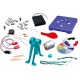 Coffret labo electricite - 25 circuits sans soudure - buki-lilojouets-questembert-muzillac-morbihan