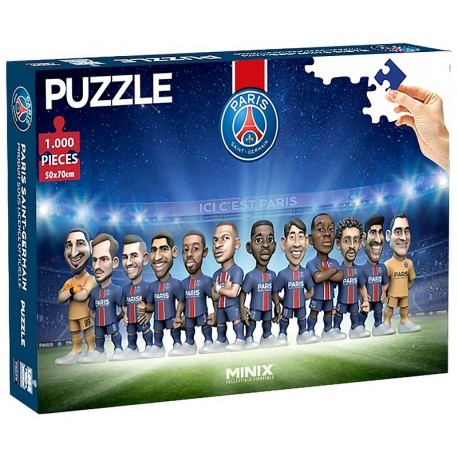 PUZZLE JOUEURS PSG FOOT CLUB FOOT PARIS 1000 PIECES-LiloJouets-Questembert-Muzillac-Morbihan