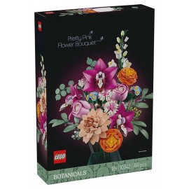 10342 JOLI BOUQUET DE FLEURS ROSES - 749 Pièces - LEGO BOTANICALS-LiloJouets-Questembert-Muzillac-Morbihan