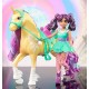 Pack figurine ava et licorne leaf a coiffer - l'ecole des licornes-lilojouets-questembert-muzillac-morbihan