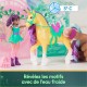 Pack figurine ava et licorne leaf a coiffer et accessoires - l'ecole des licorne-lilojouets-questembert-muzillac-morbihan