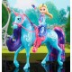 Pack figurine isabelle et licorne river a coiffer - l'ecole des licornes-lilojouets-questembert-muzillac-morbihan