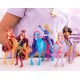 Pack figurine isabelle et licorne river a coiffer - l'ecole des licornes-lilojouets-questembert-muzillac-morbihan