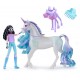 Pack figurine layla et licorne glacier a coiffer - l'ecole des licornes-lilojouets-questembert-muzillac-morbihan