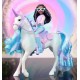 Pack figurine layla et licorne glacier a coiffer - l'ecole des licornes-lilojouets-questembert-muzillac-morbihan