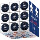 Jeu cube 3x3 equipe de france football - casse-tete style rubik's cube-lilojouets-questembert-muzillac-morbihan