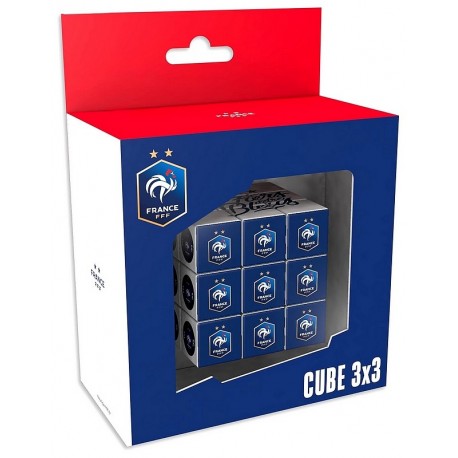 JEU CUBE 3X3 EQUIPE DE FRANCE FOOTBALL - CASSE-TETE STYLE RUBIK'S CUBE-LiloJouets-Questembert-Muzillac-Morbihan
