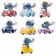 Figurine stitch 4cm dans vehicule a retrofriction disney asst-lilojouets-questembert-muzillac-morbihan