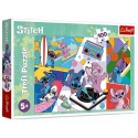 PUZZLE STITCH ET ANGEL DISNEY 100 PIECES 41X28CM - TREFL