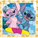 Puzzles stitch et ses amis 3x48 pieces 21x21cm-lilojouets-questembert-muzillac-morbihan