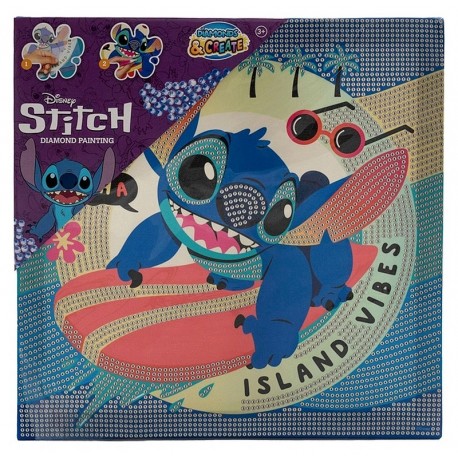 TABLEAU A DIAMANTER STITCH 29X29CM - DIAMOND PAINTING-LiloJouets-Questembert-Muzillac-Morbihan