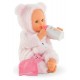 Bebe calin ourson d'amour rose 30cm avec biberon-lilojouets-questembert-muzillac-morbihan