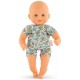 Bebe calin ourson d'amour rose 30cm avec biberon-lilojouets-questembert-muzillac-morbihan