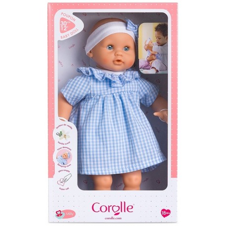 POUPON BEBE CALIN MILLY 30CM - MON PREMIER POUPON COROLLE-LiloJouets-Questembert-Muzillac-Morbihan