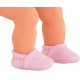 Bb30 chaussons roses pour poupon 30cm-lilojouets-questembert-muzillac-morbihan