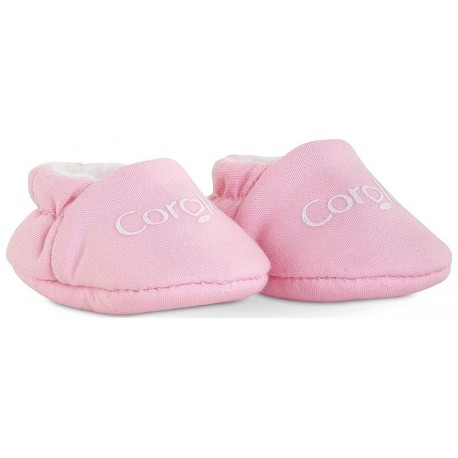 BB30 CHAUSSONS ROSES POUR POUPON 30CM-LiloJouets-Questembert-Muzillac-Morbihan