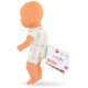 Poupon 20cm mini calin lapins yeux bleux-lilojouets-questembert-muzillac-morbihan