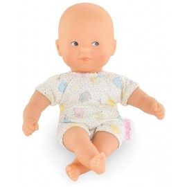 POUPON 20CM MINI CALIN LAPINS YEUX BLEUX-LiloJouets-Questembert-Muzillac-Morbihan