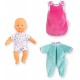 Poupon 20cm mini calin bonne nuit papillons avec vetements-lilojouets-questembert-muzillac-morbihan