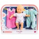 Poupon 20cm mini calin bonne nuit papillons avec vetements-lilojouets-questembert-muzillac-morbihan