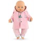Bb36 cire rose reversible week-end a paris - vetement pour poupon 36cm corolle-lilojouets-questembert-muzillac-morbihan