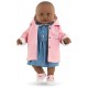 Bb36 cire rose reversible week-end a paris - vetement pour poupon 36cm corolle-lilojouets-questembert-muzillac-morbihan