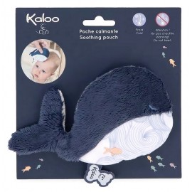 POCHE CALMANTE BALEINE - PELUCHE ET TISSU - KALOO-LiloJouets-Questembert-Muzillac-Morbihan