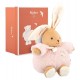 Peluche patapouf lapin rose 17cm - avec boite kaloo intemporel-lilojouets-questembert-muzillac-morbihan