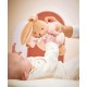 Peluche patapouf lapin rose 17cm - avec boite kaloo intemporel-lilojouets-questembert-muzillac-morbihan