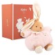 Peluche patapouf lapin rose 25cm - avec boite kaloo intemporel-lilojouets-questembert-muzillac-morbihan