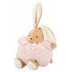 Peluche patapouf lapin rose 25cm - avec boite kaloo intemporel-lilojouets-questembert-muzillac-morbihan