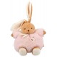 Peluche patapouf lapin rose 25cm - avec boite kaloo intemporel-lilojouets-questembert-muzillac-morbihan