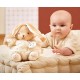 Peluche musicale patapouf lapin creme 17cm - avec boite kaloo intemporel-lilojouets-questembert-muzillac-morbihan